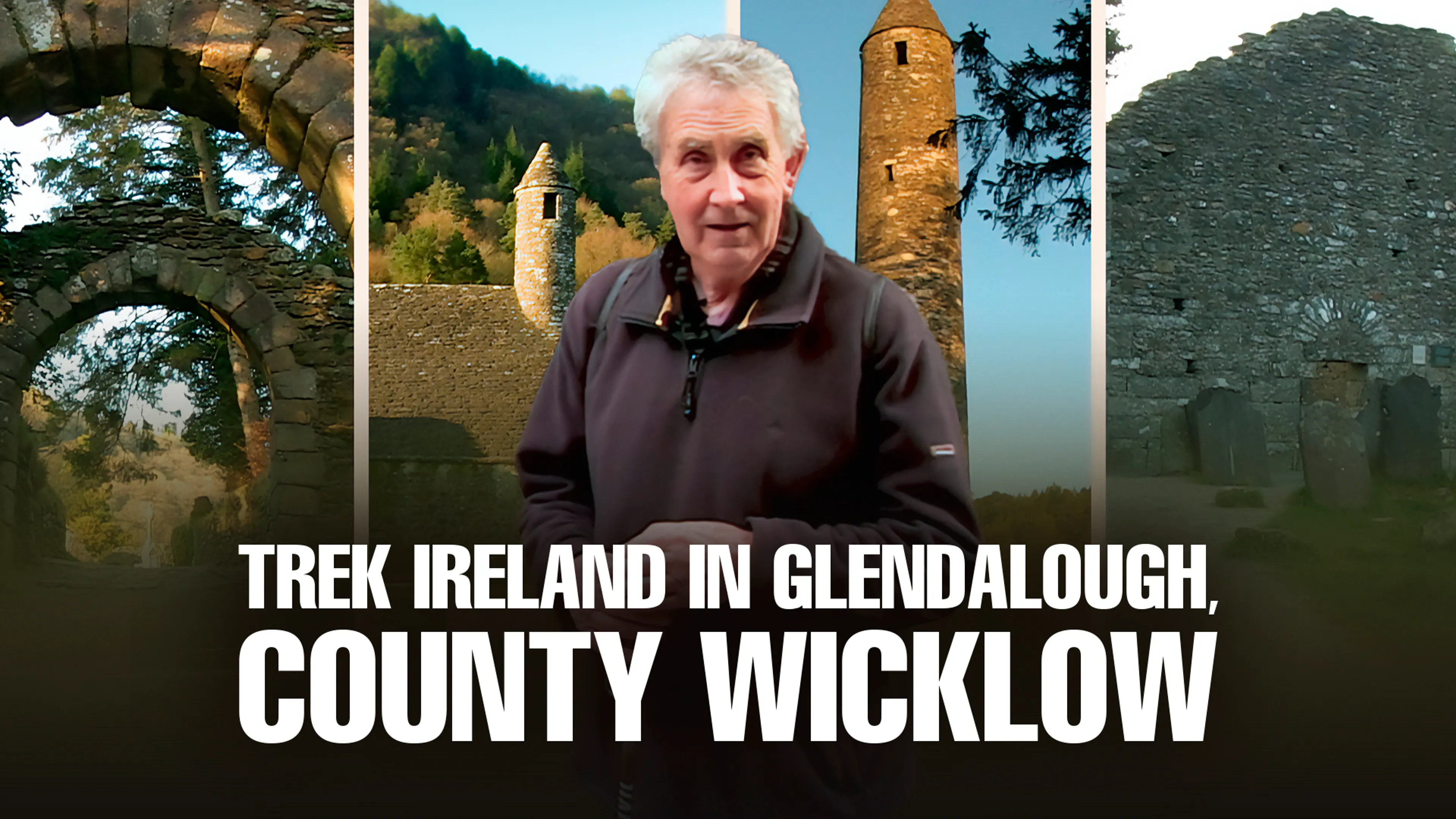 Trek Ireland in Glendalough, County Wicklow poster